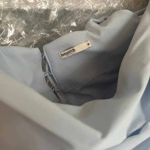 House of CB ~ Light Soft Blue Corset (Una) - Picture 3 of 5